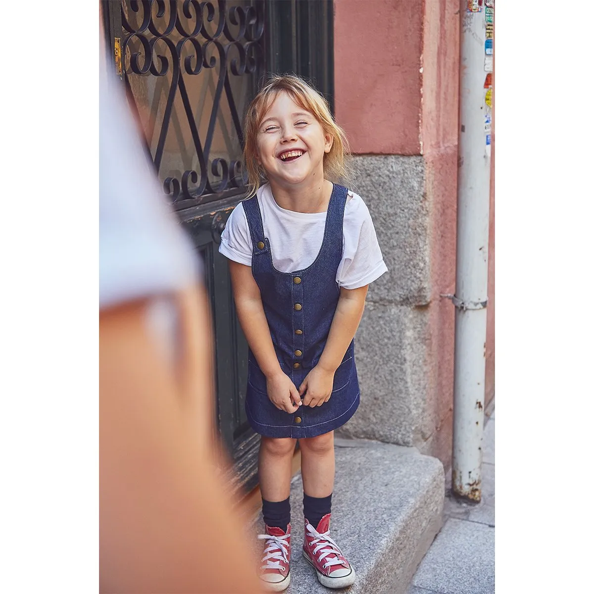 Duo TORONTO   TORONTO Kids pinafore dress - PDF Sewing Pattern