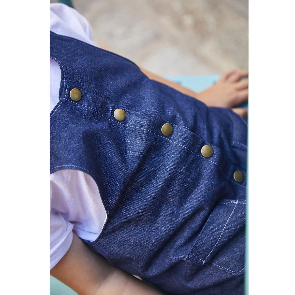 Duo TORONTO   TORONTO Kids pinafore dress - PDF Sewing Pattern