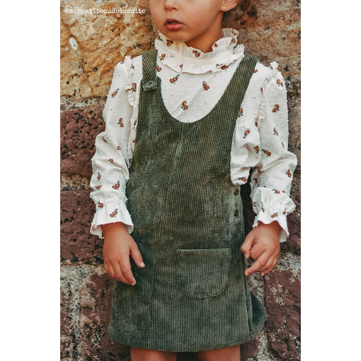 Duo TORONTO   TORONTO Kids pinafore dress - PDF Sewing Pattern