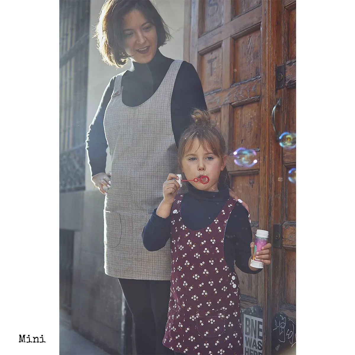 Duo TORONTO   TORONTO Kids pinafore dress - PDF Sewing Pattern