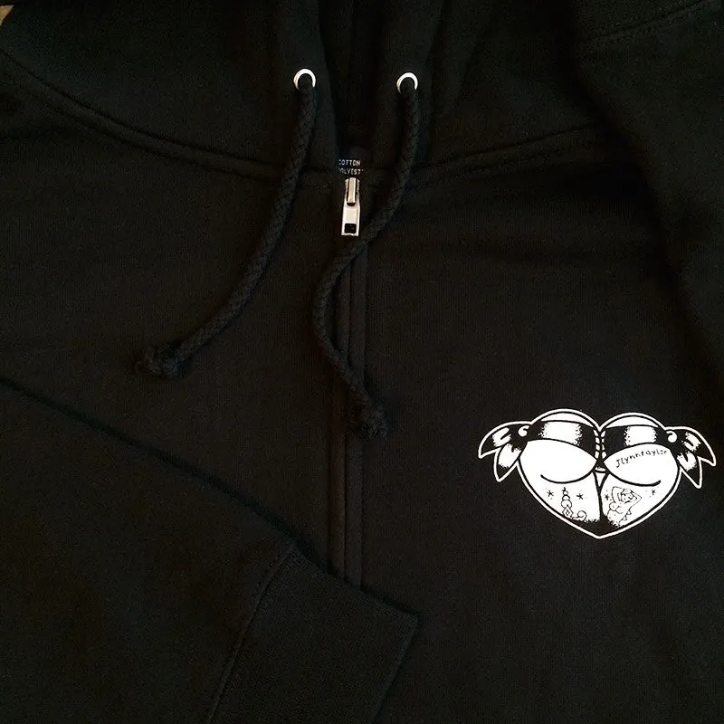 Eagle Pinup Mens Zip Hoodie