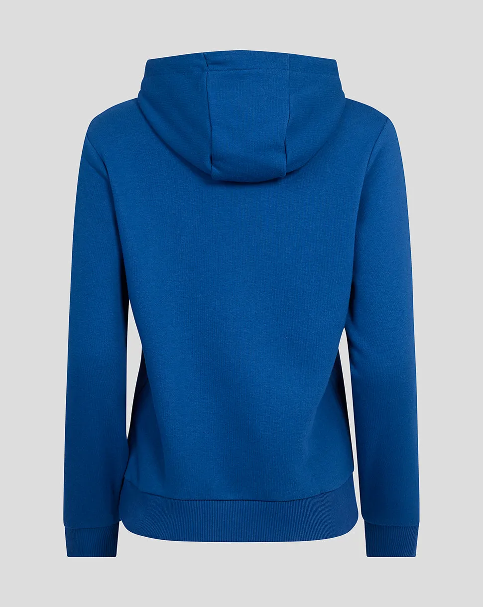 England Cricket Women's Contemporary Hoody - Navy