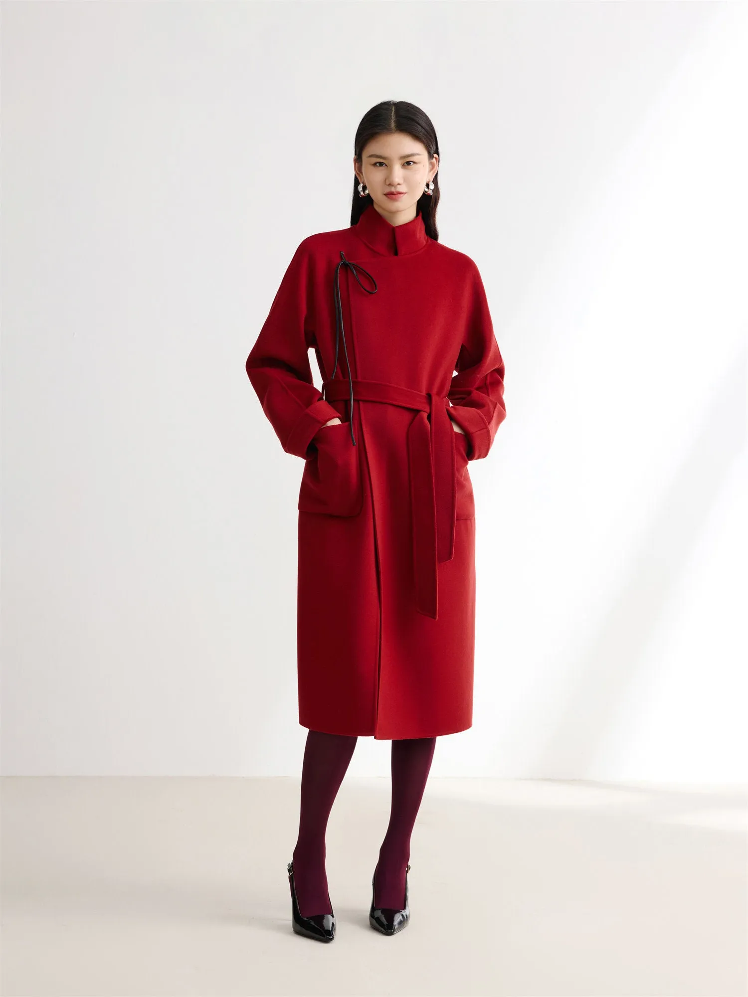 EP YAYING Sheep Wool Coat