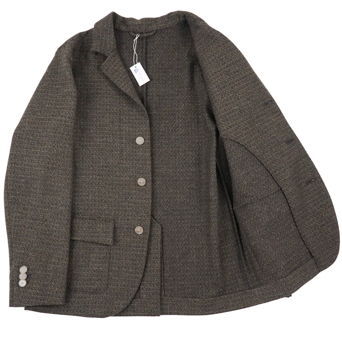 Finamore Deconstructed Wool Sport Coat