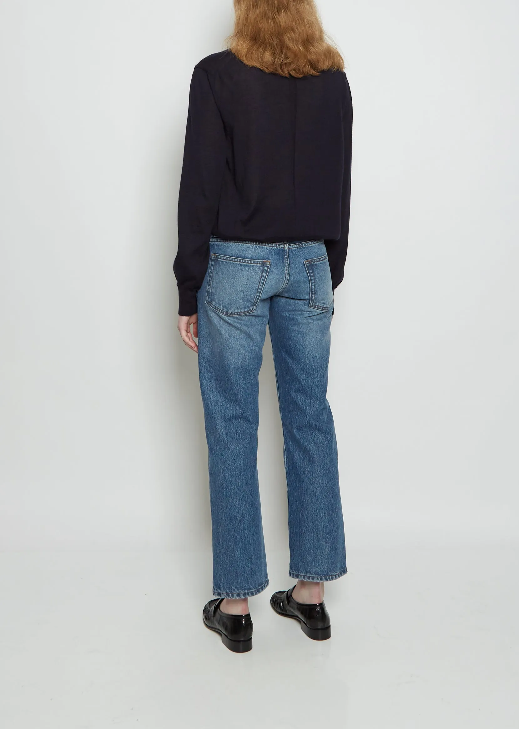 Goldin Low-Rise Cotton Jeans