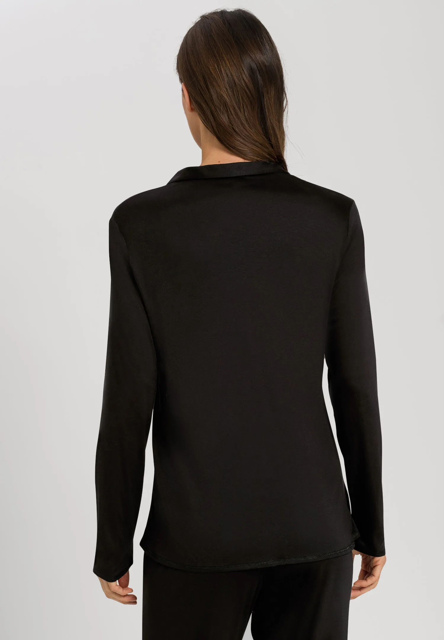 Grand Central Silk Blend Shirt | Black Beauty 77305-2199