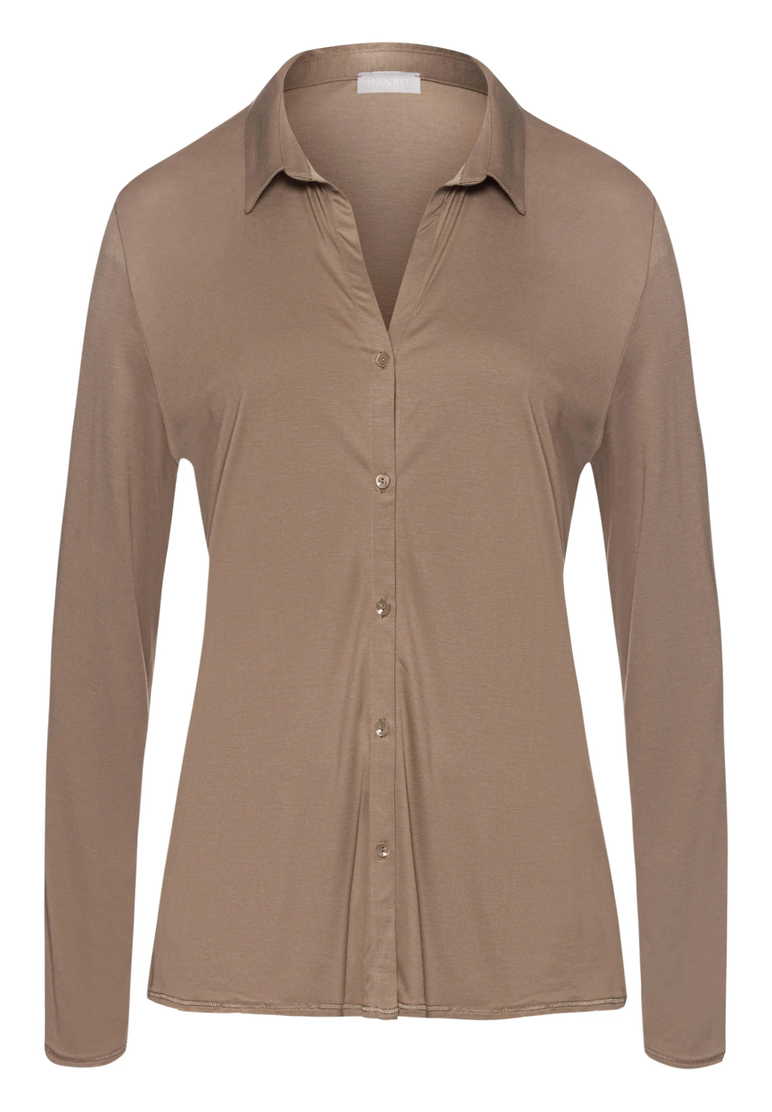 Grand Central Silk Blend Shirt | Taupe 77305-2847