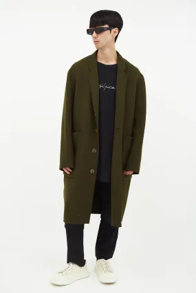 Green Wool Coat