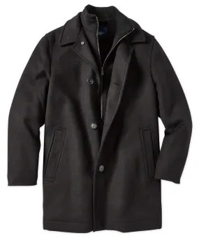 Hart Schaffner Marx Wool Blend Bibbed Coat