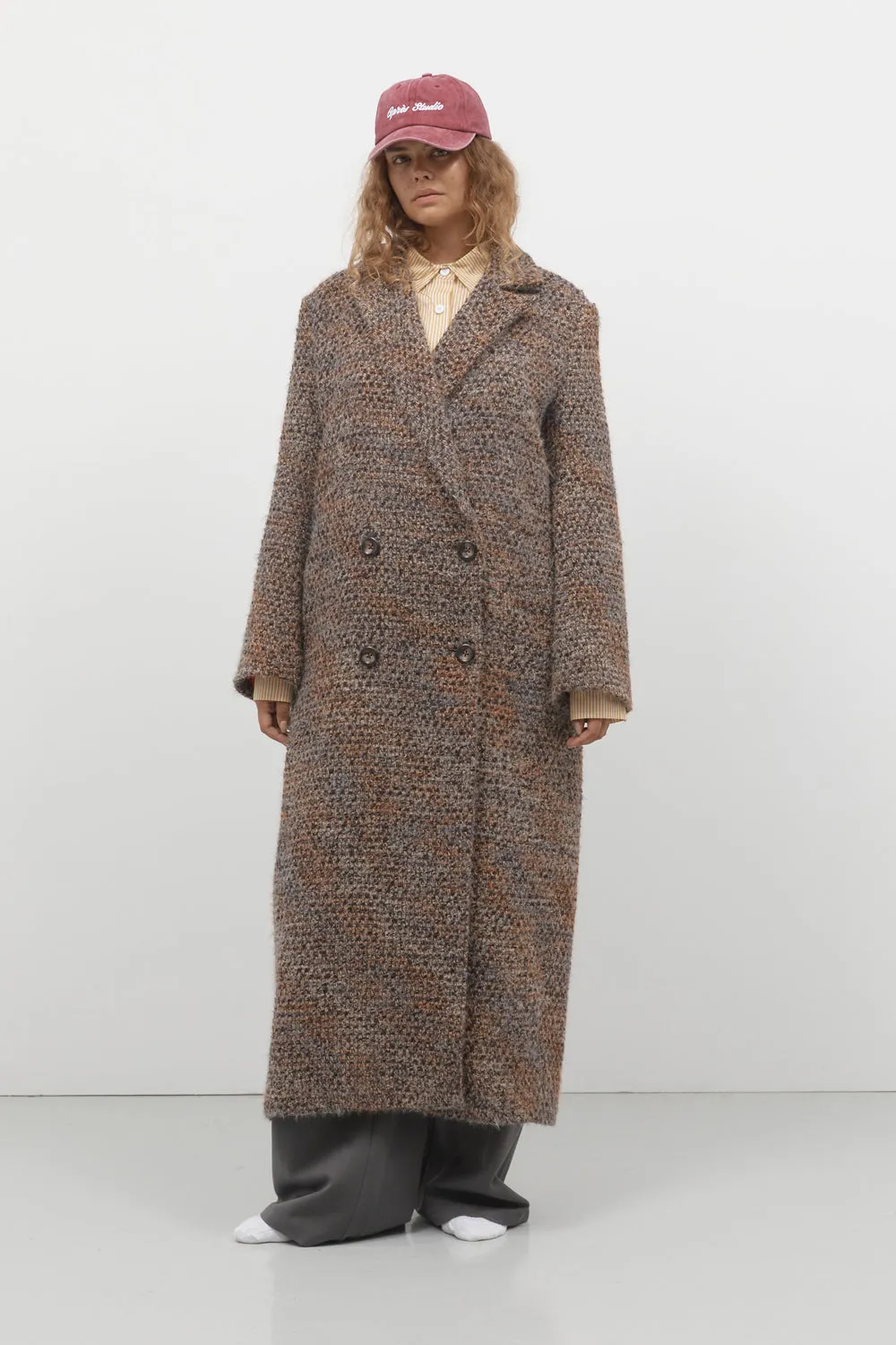 Husk Oversized Wool Coat