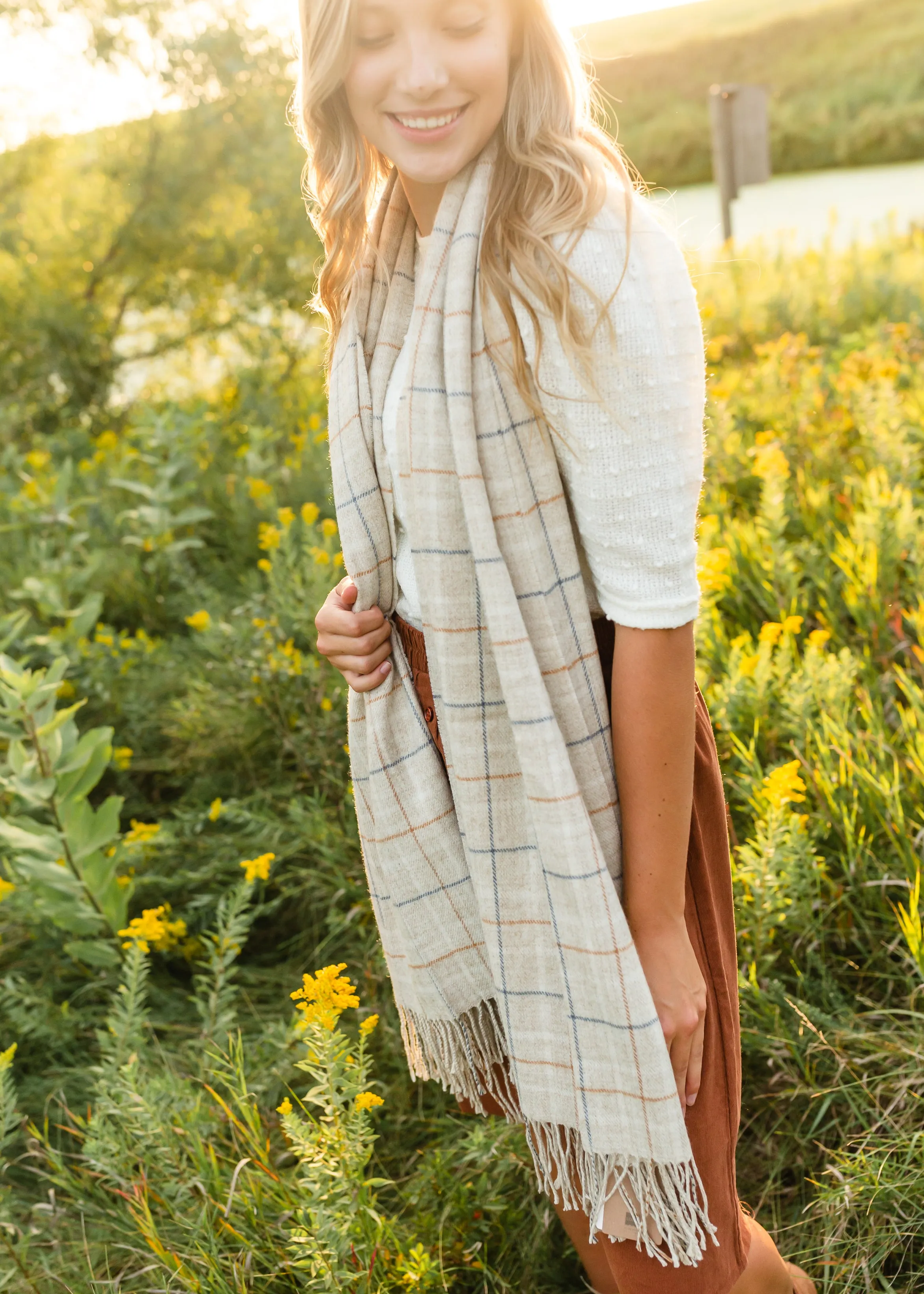 Ivory Puff Sleeve Pom Pom Sweater - FINAL SALE