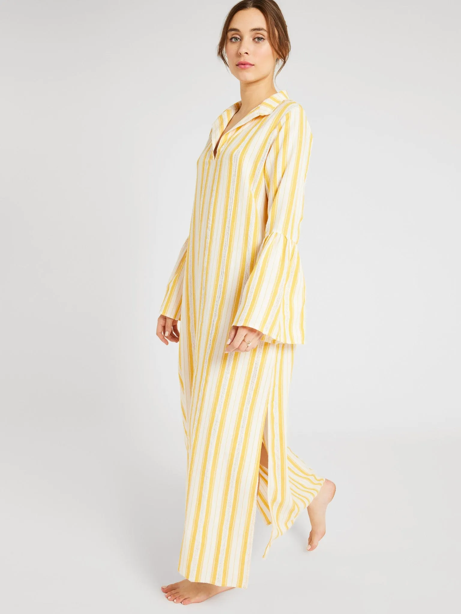 Jacqueline Dress in Citrus Stripe