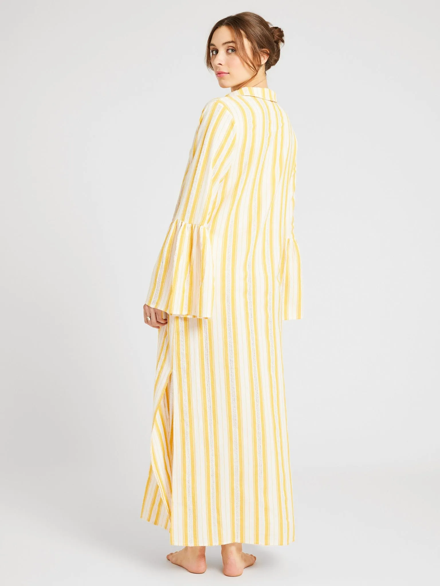 Jacqueline Dress in Citrus Stripe