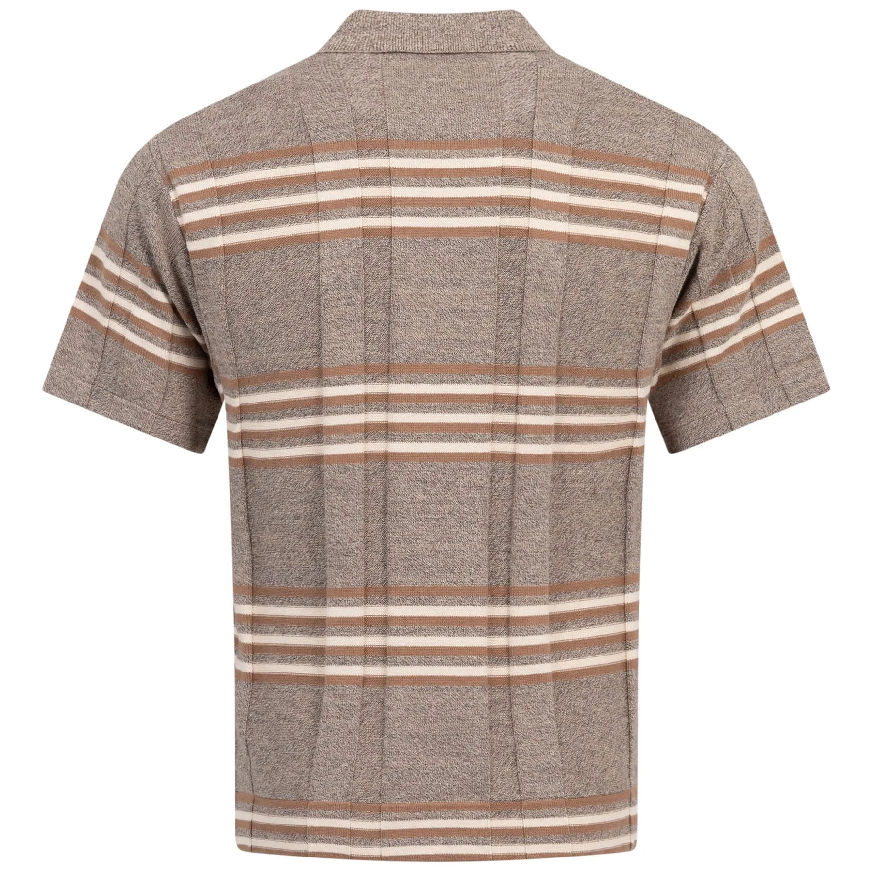 Jarvis Polo Sweater Tan - AW24