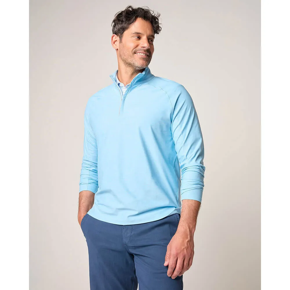 Johnnie-O Baird 1/4 Zip Prep-Formance Pullover Sweater - Permafrost