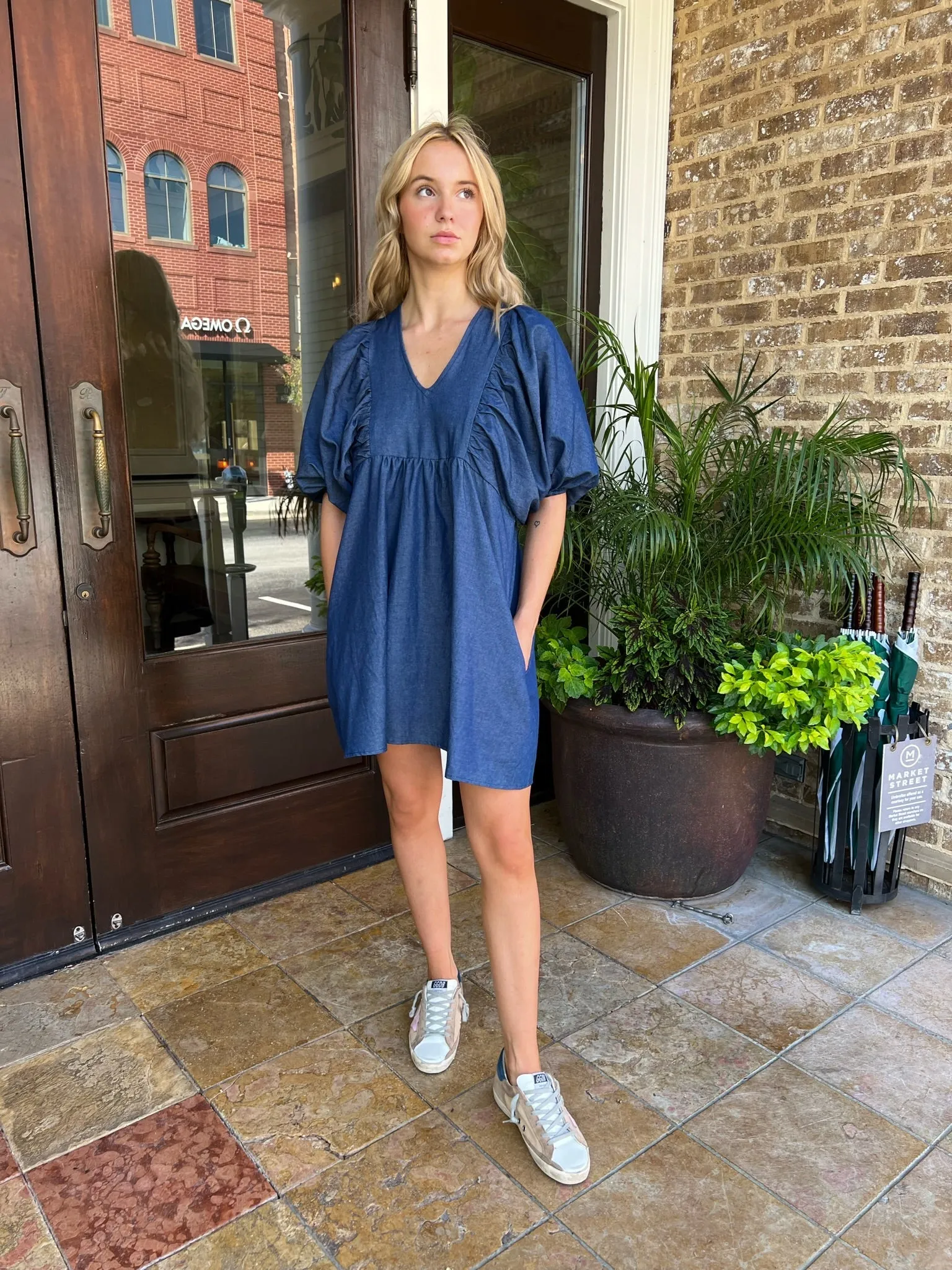 JULES MINI DRESS denim