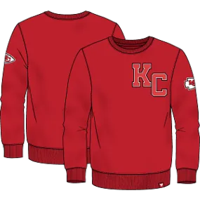 Kansas City Chiefs RED/WHITE VARSITY CREW - FANATICS