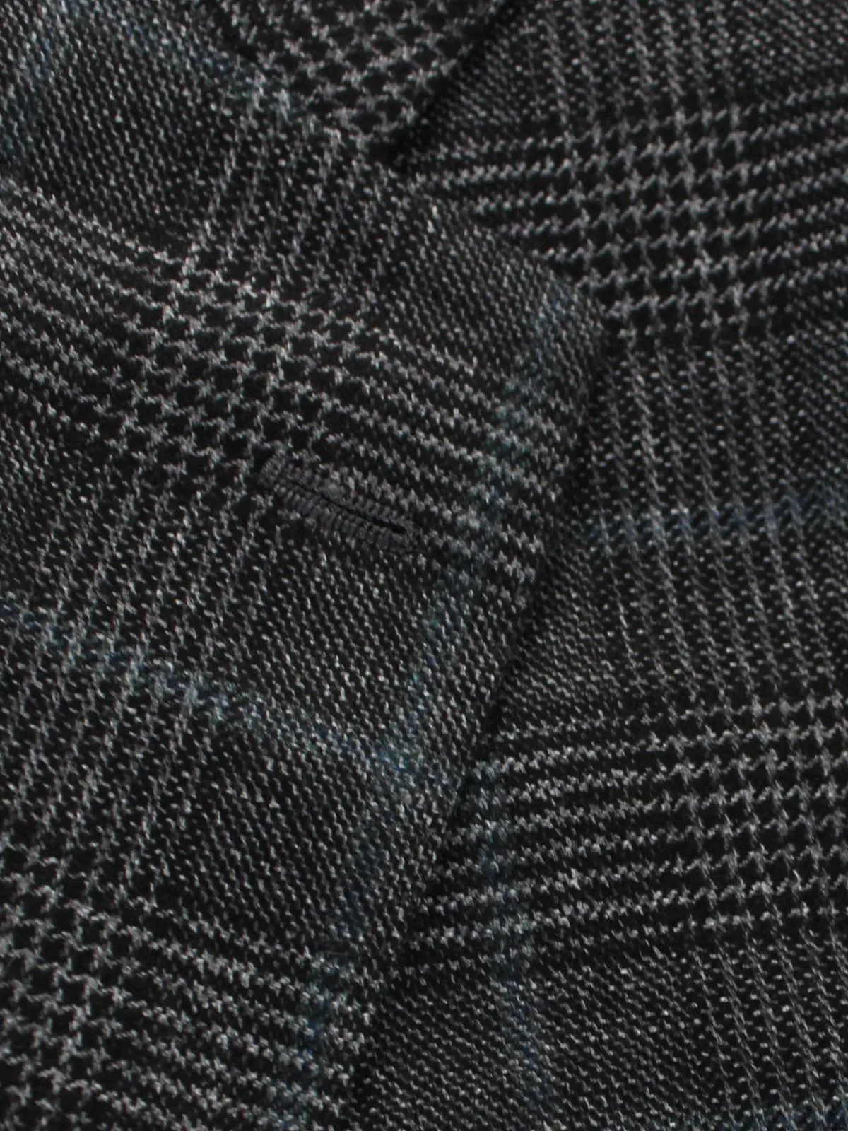 Kiton Cashmere Sport Coat Gray Black Blue Check Plaid Blazer EUR 50 - US 40 C SALE