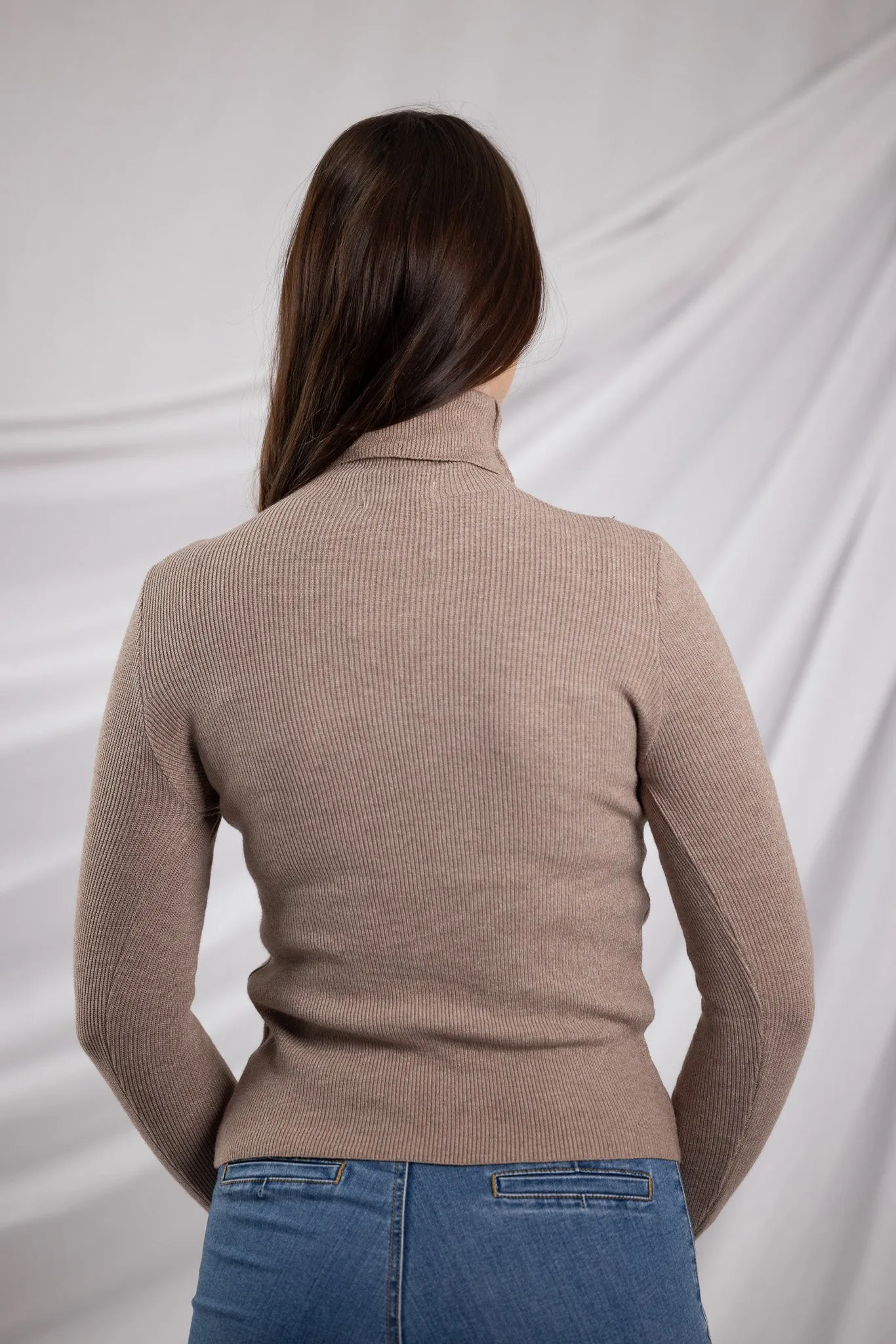 Knit High Neck Skivvy