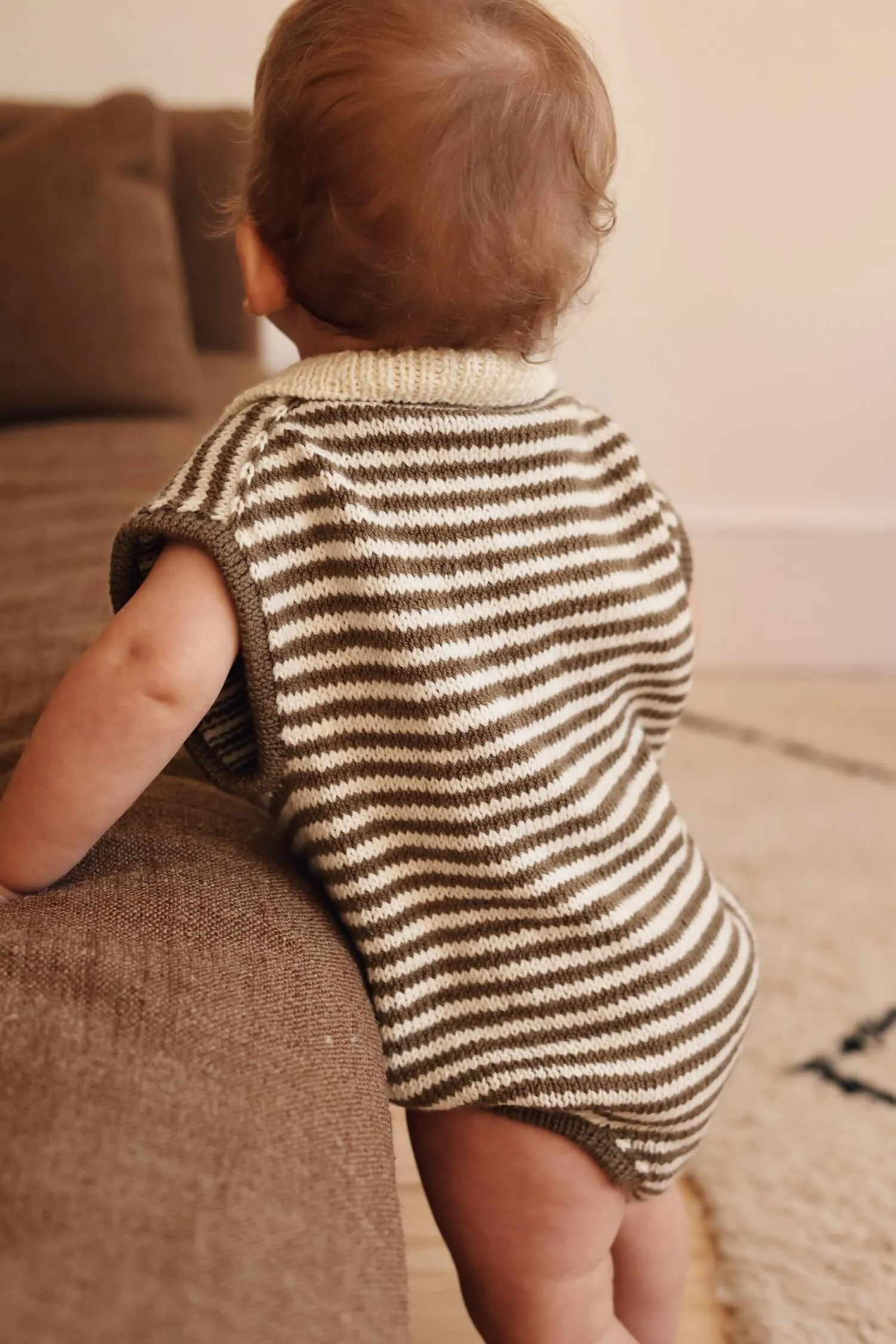 Knit Kit - Skipper Striped Romper