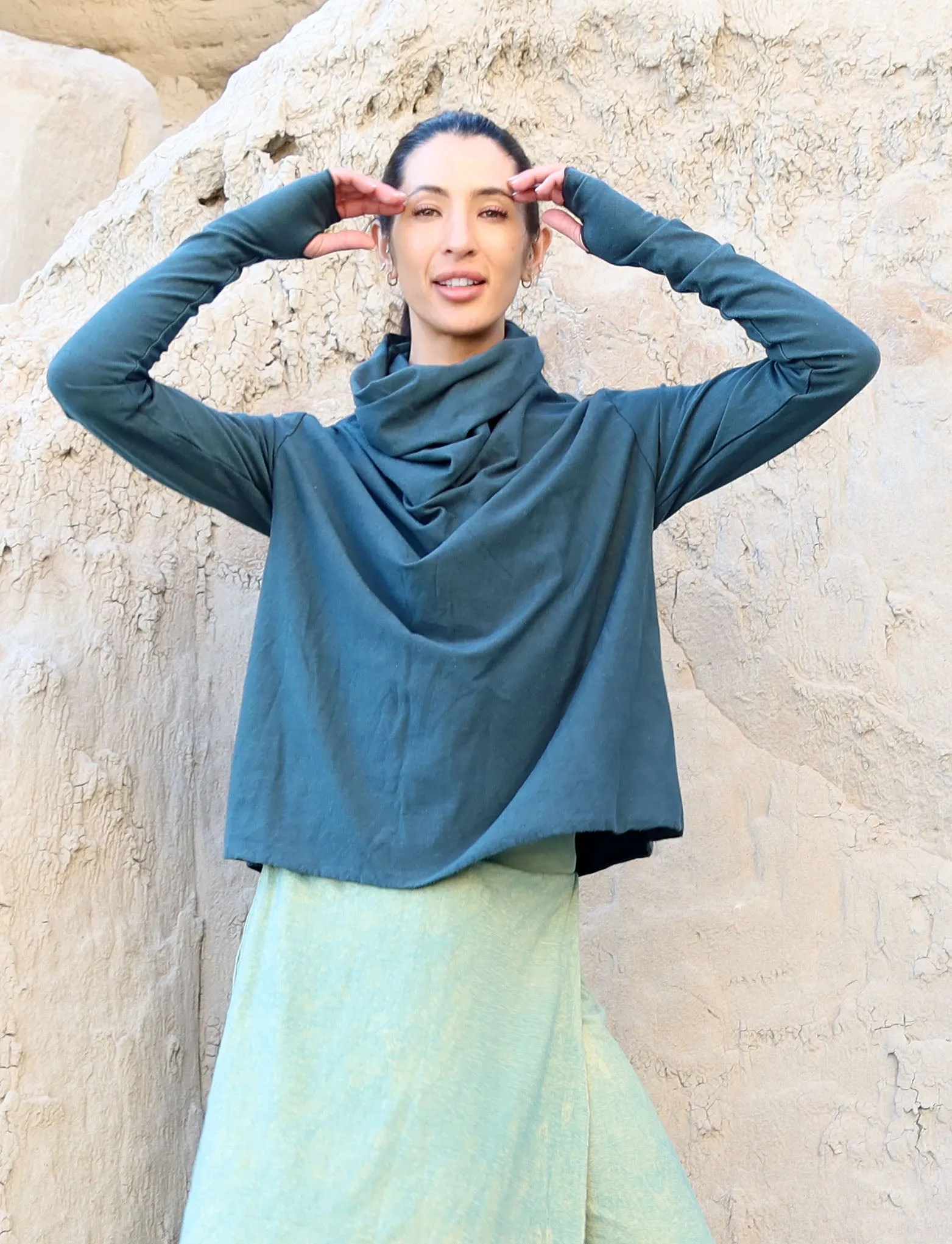 Kundalini Ojai Cropped Shirt