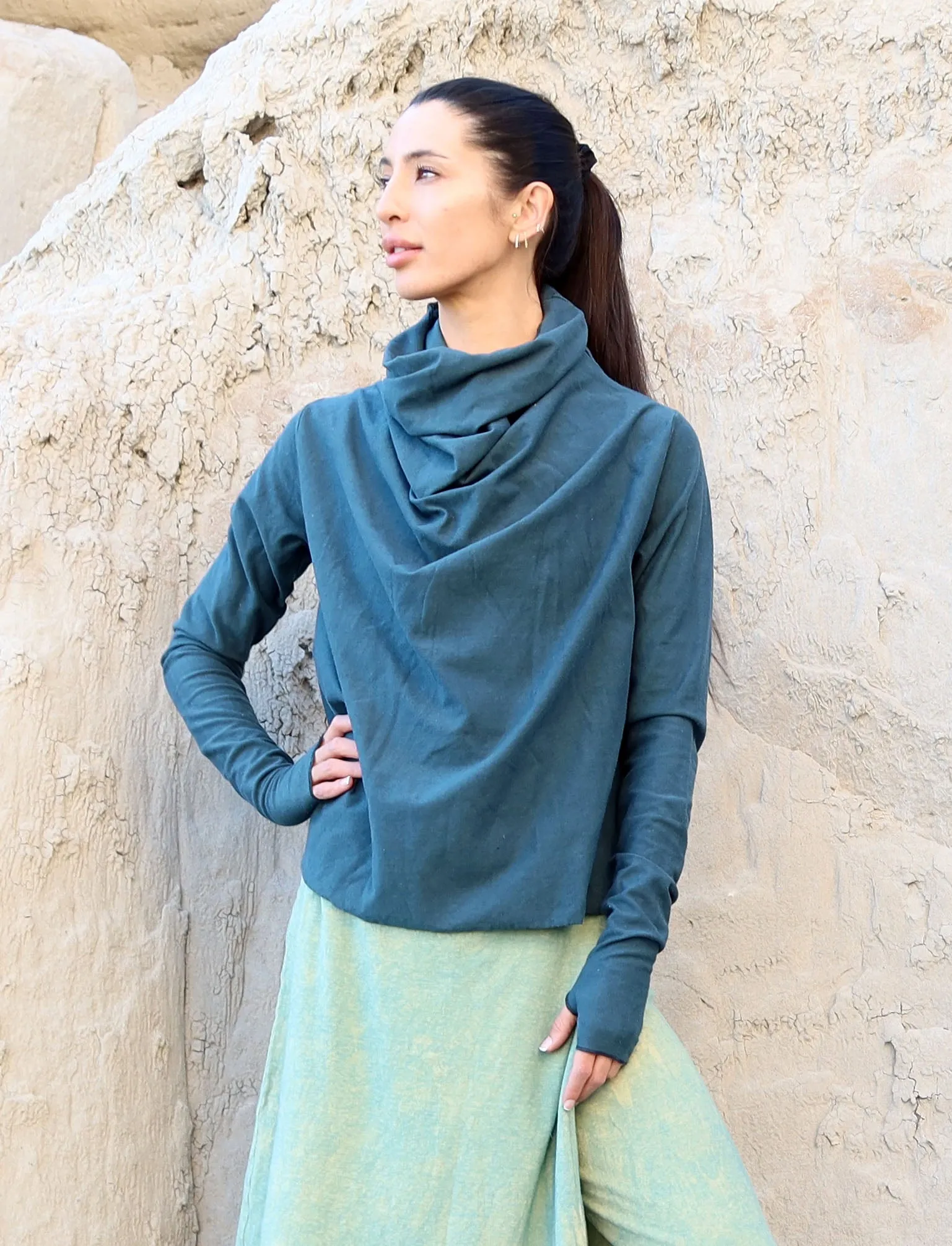 Kundalini Ojai Cropped Shirt