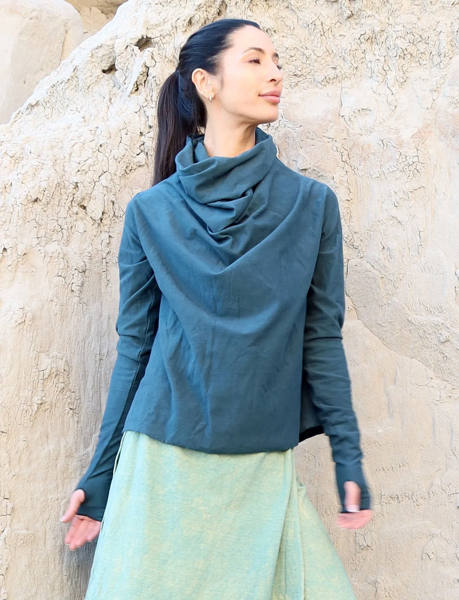 Kundalini Ojai Cropped Shirt