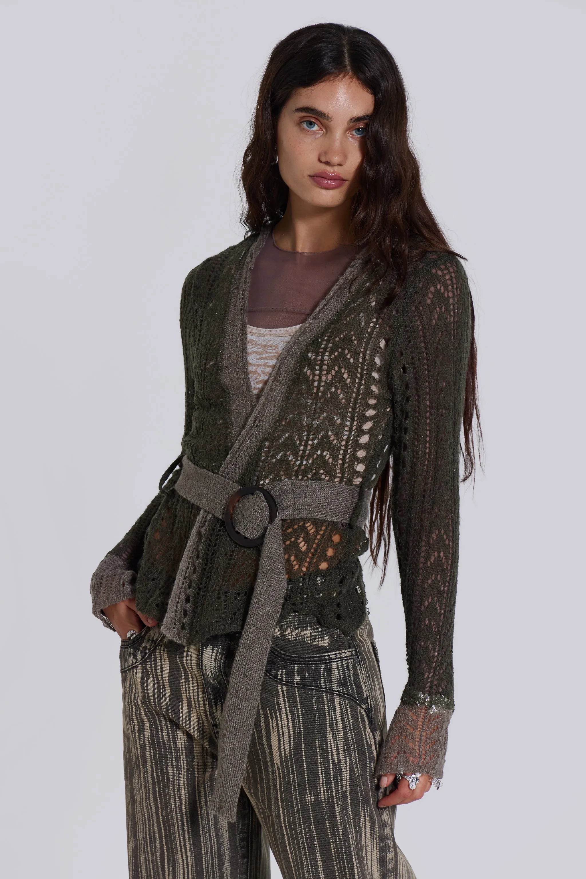 Kyra Hooded Knit Cardigan