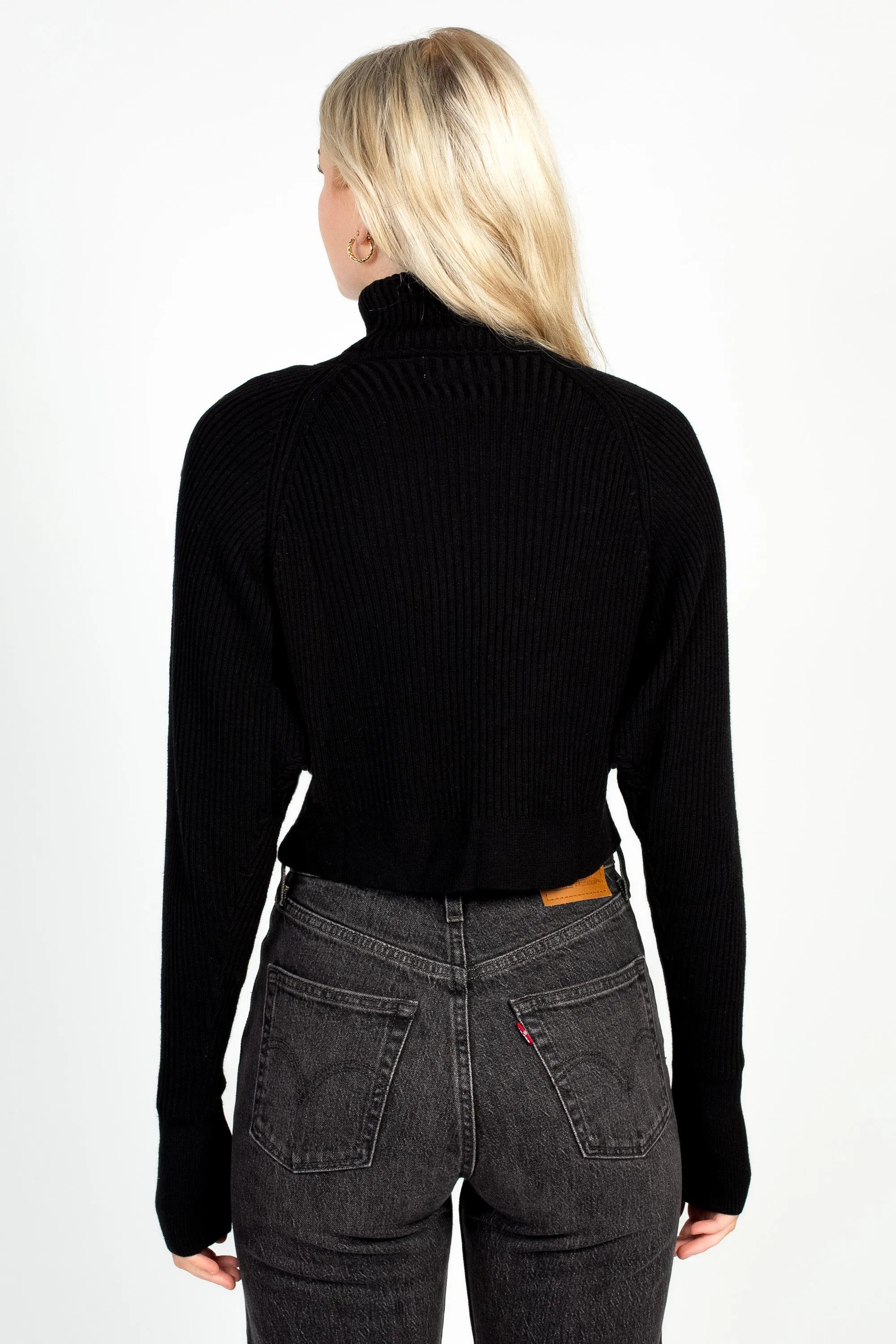 Laurel Turtleneck Cross Over Sweater