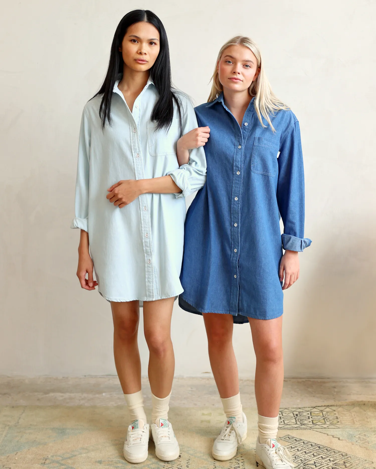 Light Wash Denim Dress