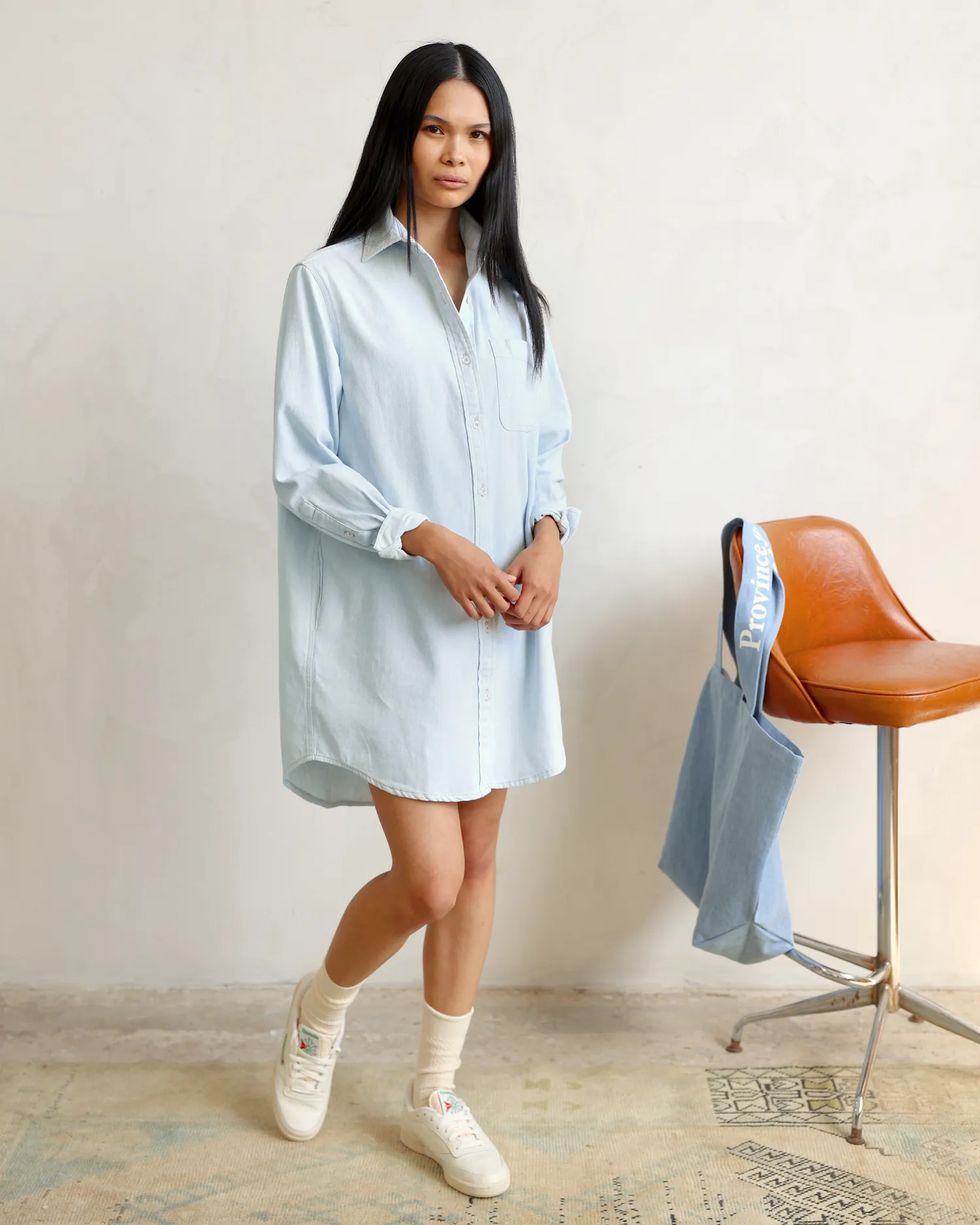 Light Wash Denim Dress