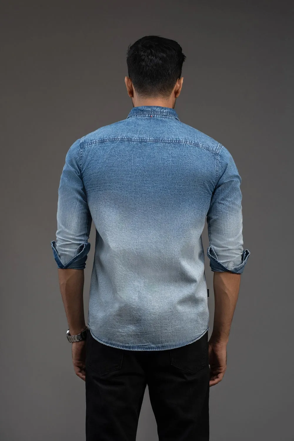 Long Sleeve Denim Shirt