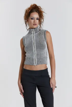 Maddox Sleeveless Knitted Top