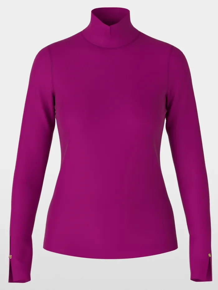 Marc Cain Collections Long Sleeved Jumper In Alpine Rose XC 48.26 J14 COL 262