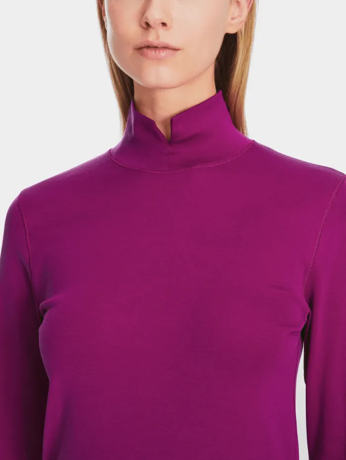 Marc Cain Collections Long Sleeved Jumper In Alpine Rose XC 48.26 J14 COL 262