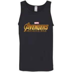 Marvel Avengers Infinity War Golden Logo Men Cotton Tank