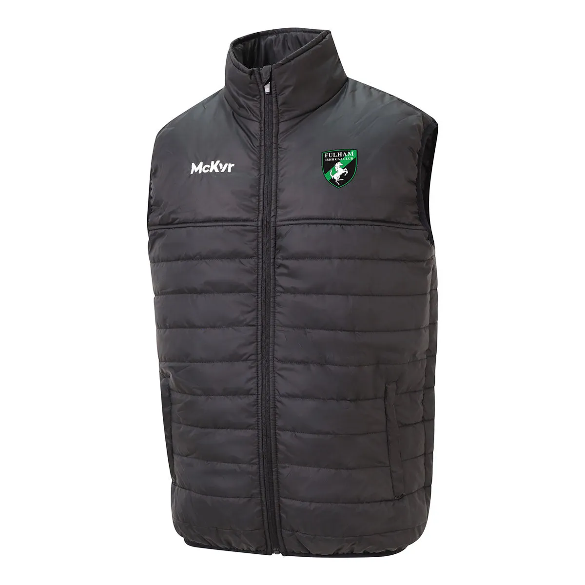 Mc Keever Fulham Irish GAA Core 22 Padded Gilet - Adult - Black