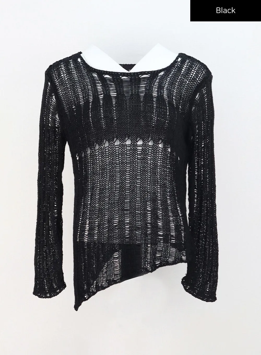 Mesh Sweater CU309