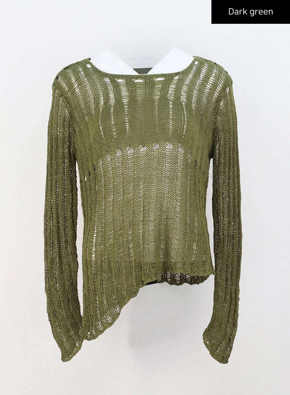 Mesh Sweater CU309