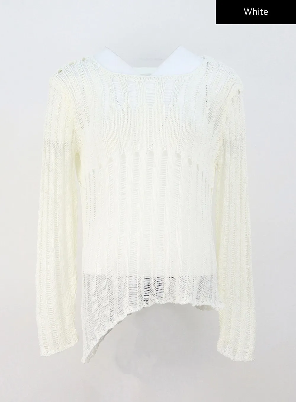 Mesh Sweater CU309