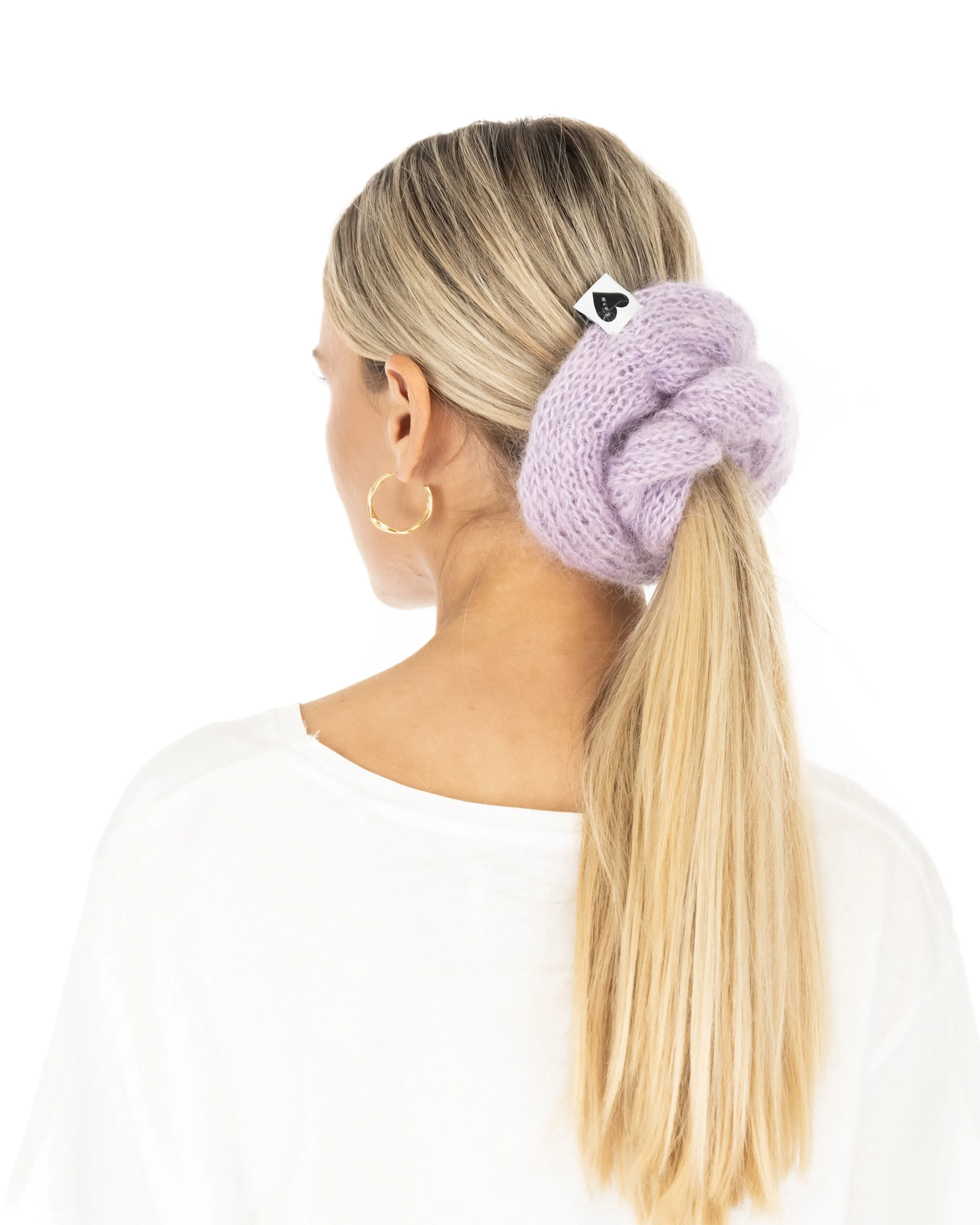 Mohair Scrunchie