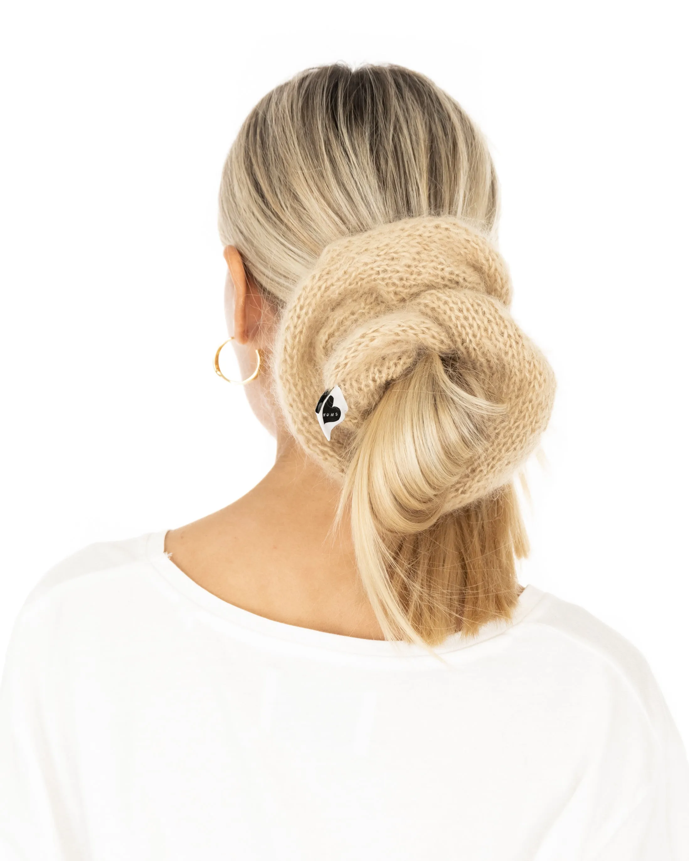 Mohair Scrunchie