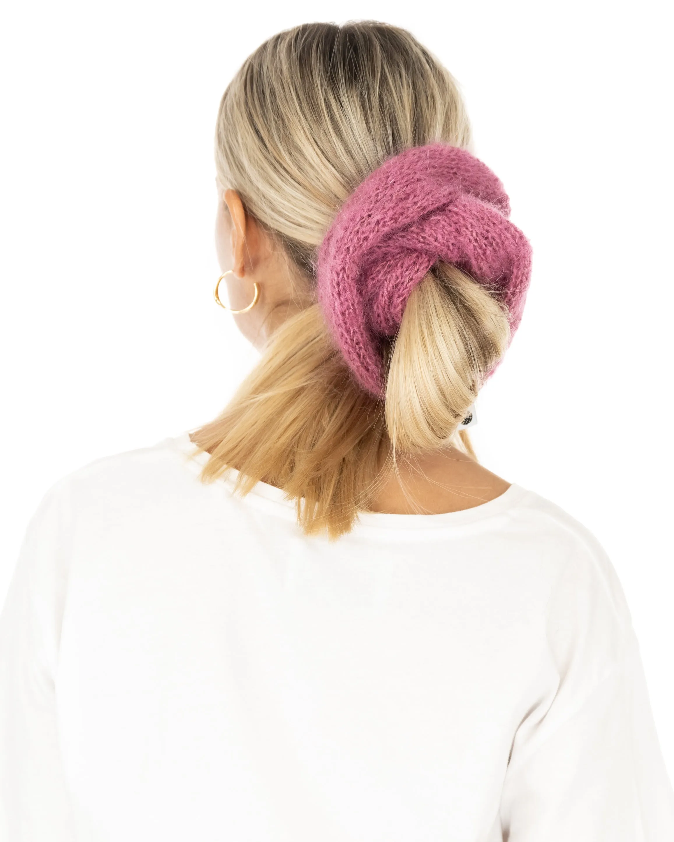 Mohair Scrunchie