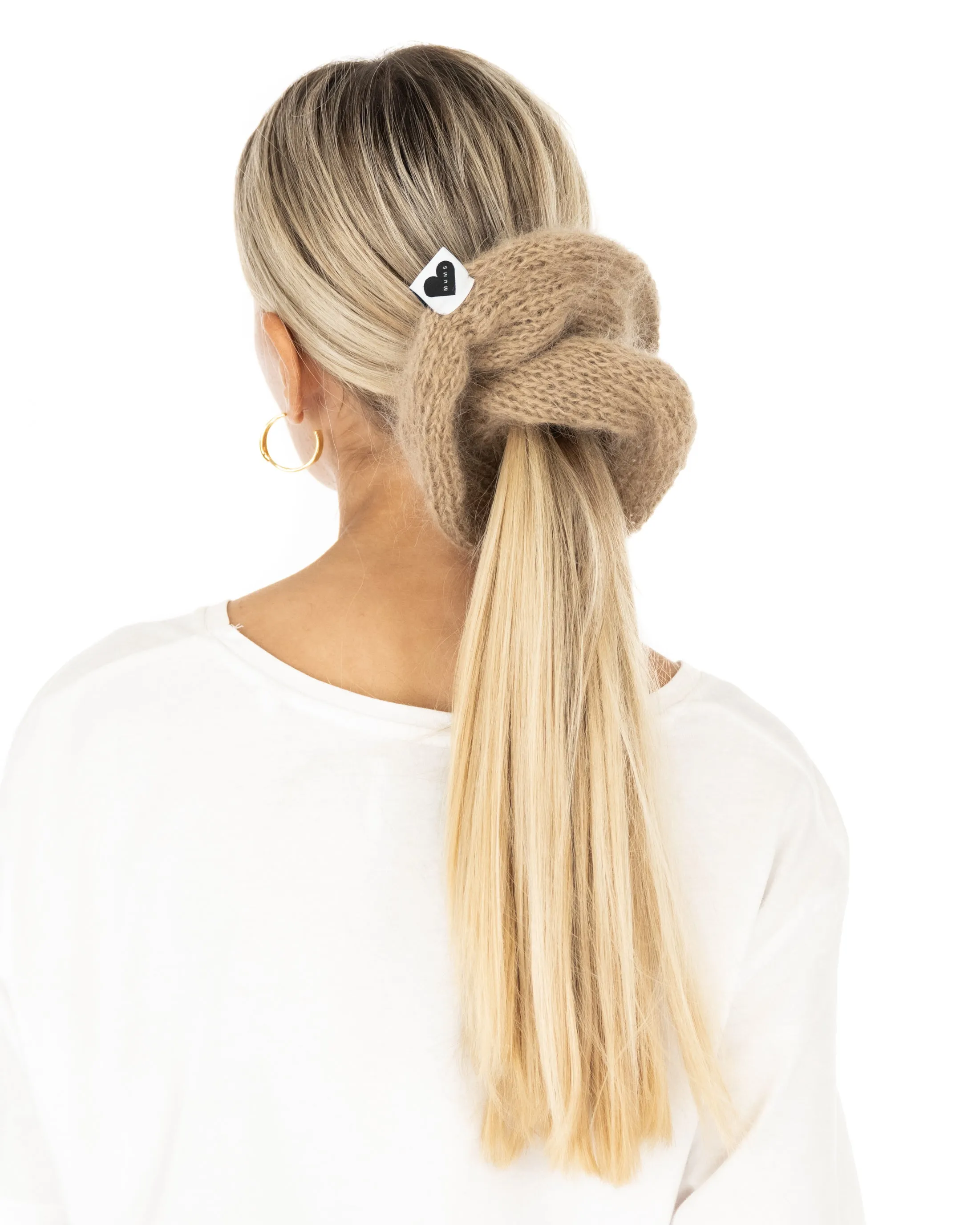 Mohair Scrunchie