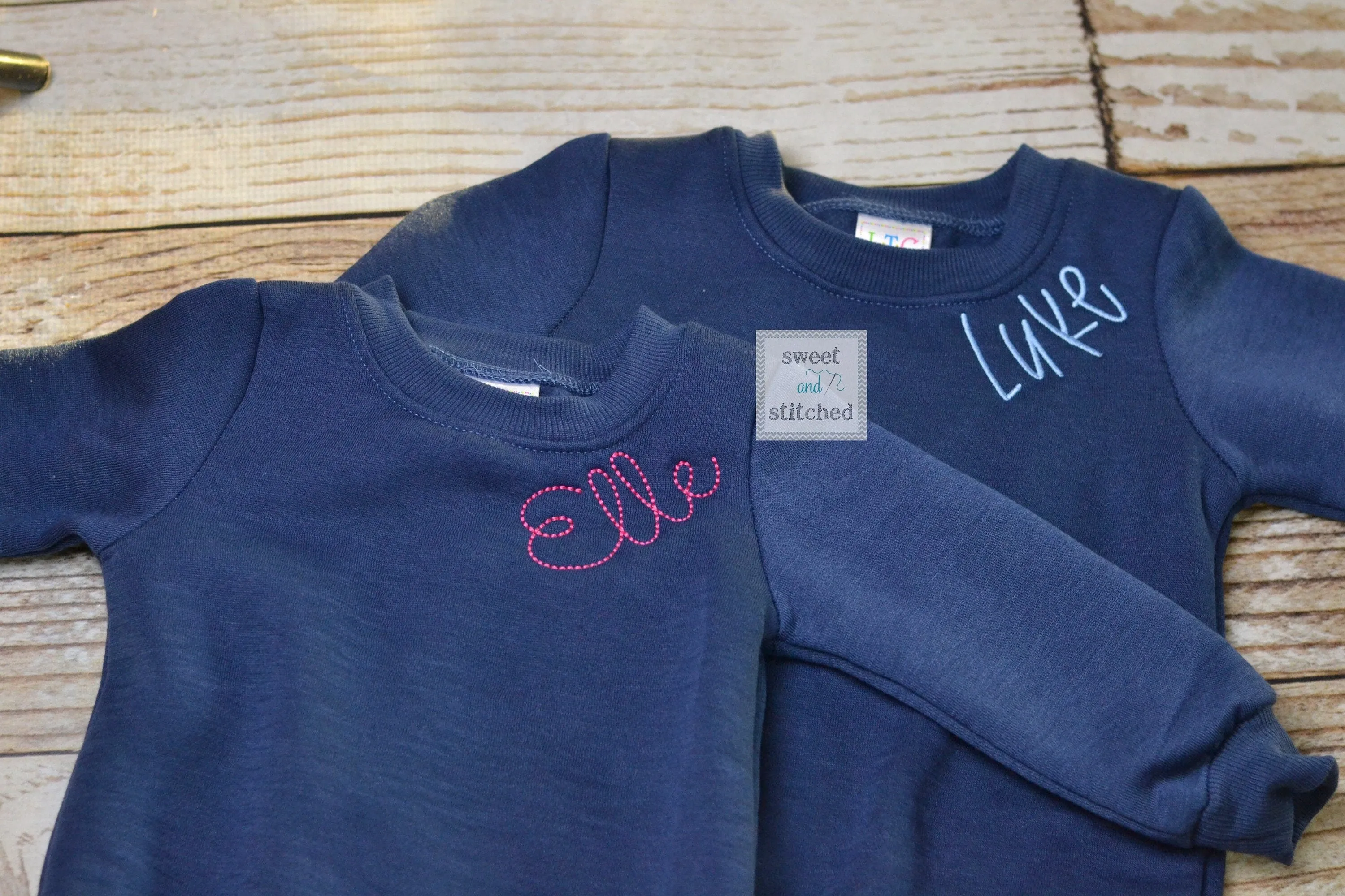 Monogrammed sweatshirts, girls monogrammed sweatshirts navy and pink, name or monogram, fall sweatshirt