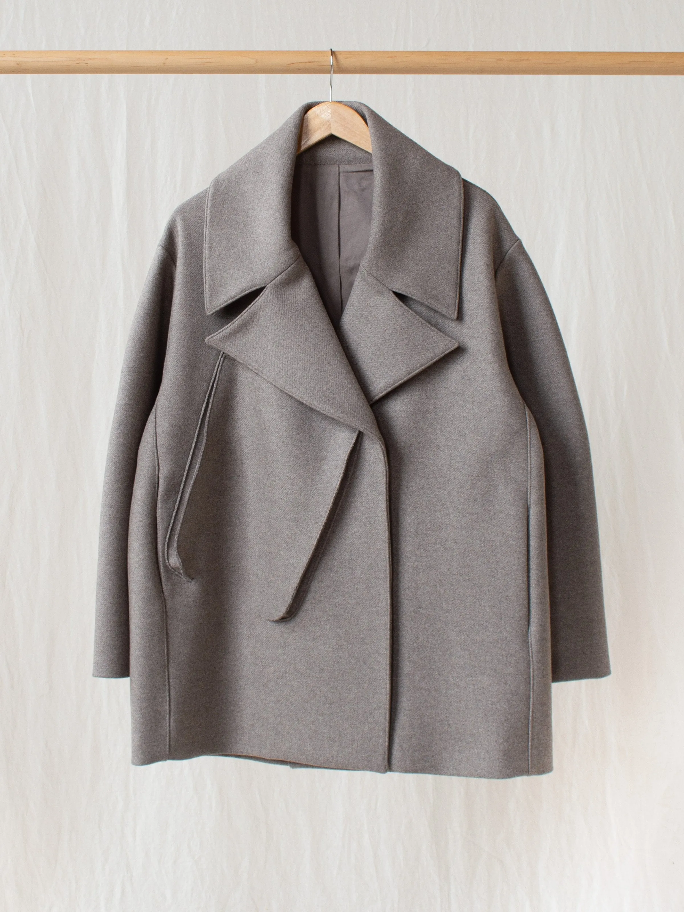 Myrio Oversized Coat in Double Faced Wool