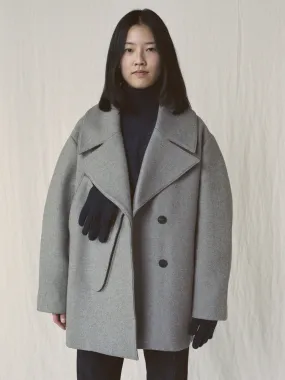 Myrio Oversized Coat in Double Faced Wool