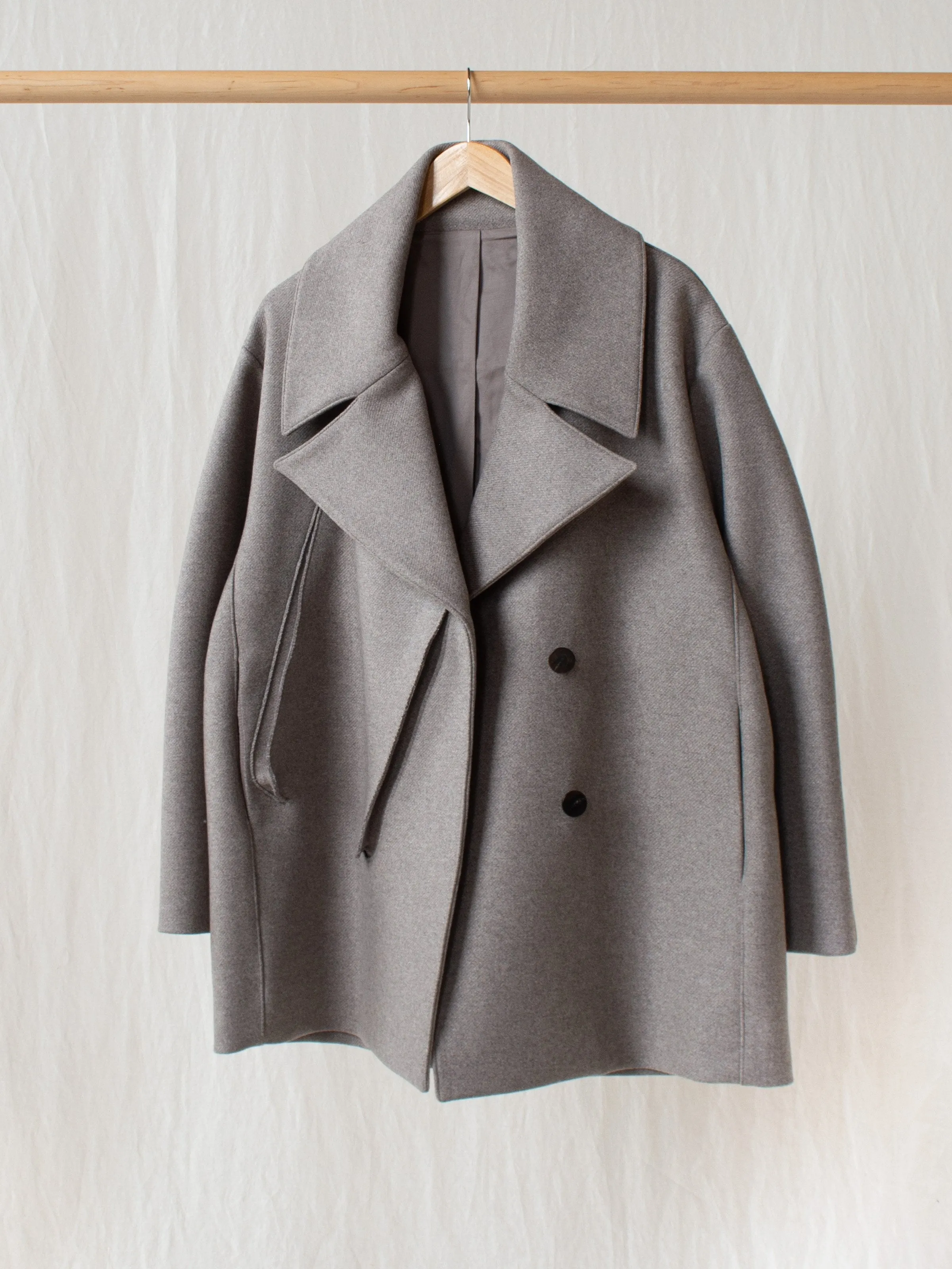 Myrio Oversized Coat in Double Faced Wool