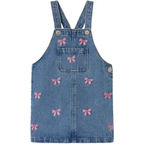 Name It Medium Blue Denim Conny Embroidery Denim Spencer