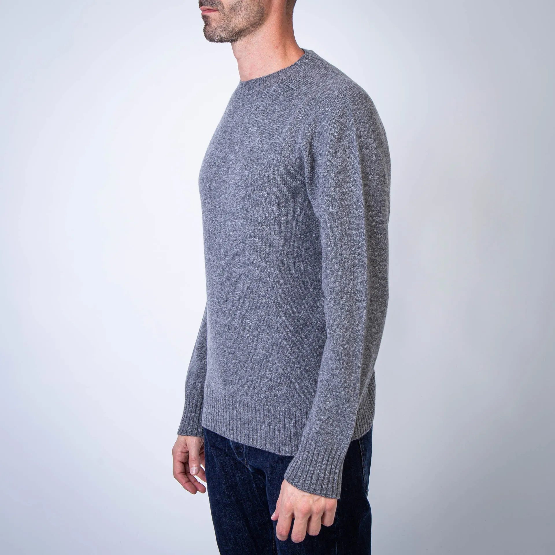 OFFICINE GENERALE SWEATER MKNT334 MID GREY